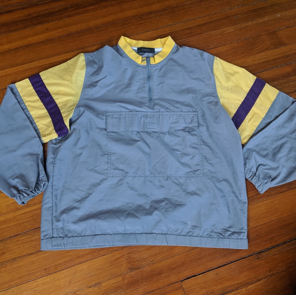 Enro vintage 90s woven cargo windbreaker